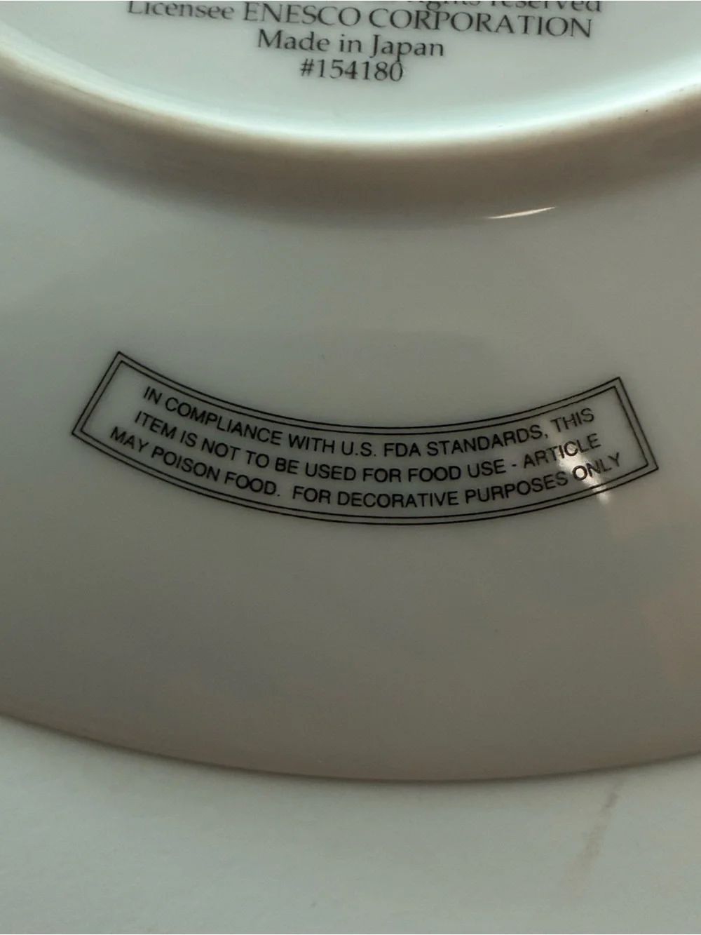 Barbie decorative plate